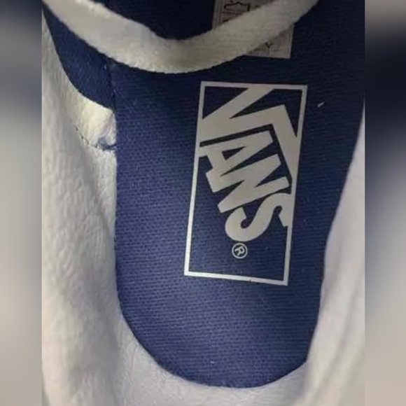 Vans Sk8-Hi Blue White Stripe Old Skool Era Slip-on  Shoes M5.5/W7 MSRP $64.99 - Picture 8 of 10